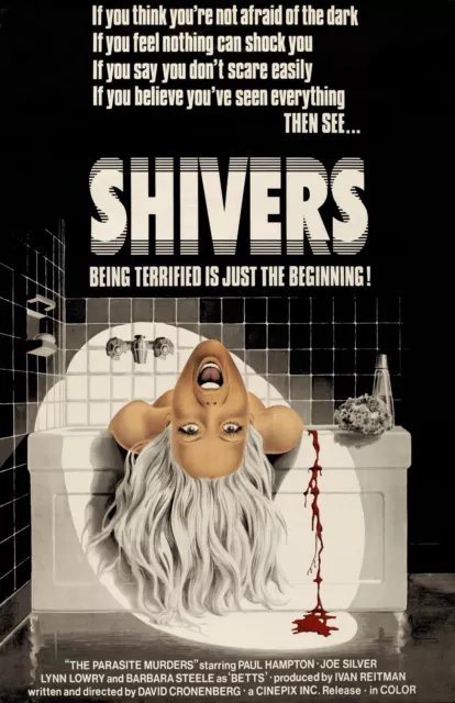 Shivers movie poster (a) - 11 x 17 inches - David Cronenberg