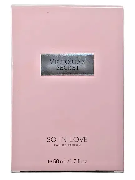 VICTORIAS SECRET SO IN LOVE PERFUME EDP 1.7 oz 50 ml New Sealed Box Free Ship