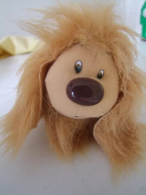 PELUCHE vintage "chien POLLUX" du MANÈGE ENCHANTE ORTF  publicité QUICK 2005 