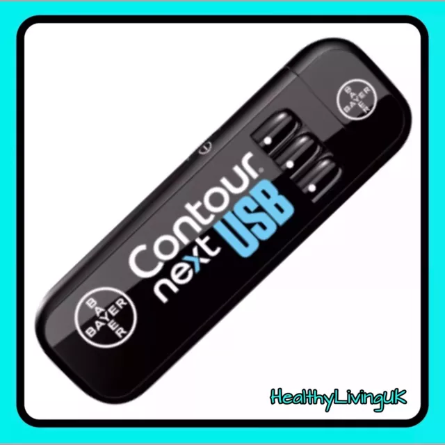 Contour Next USB Blutzuckermessgerät - Bayer - Diabetiker - nur Einzelgerät Messgerät
