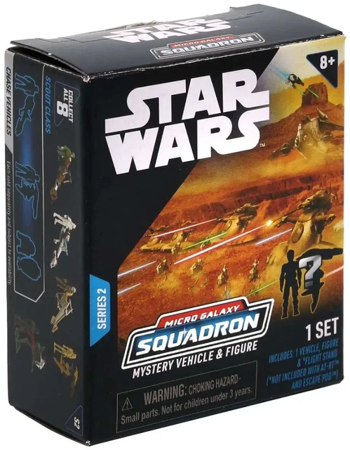 STAR WARS MICRO Galaxy Squadron Scout Class Series 2 Brand New (Styles ...