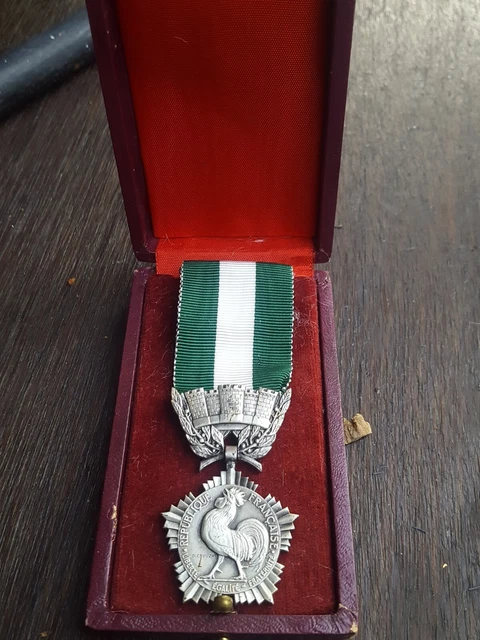 Médaille en bronze Vincent Auriol Président de la République Française