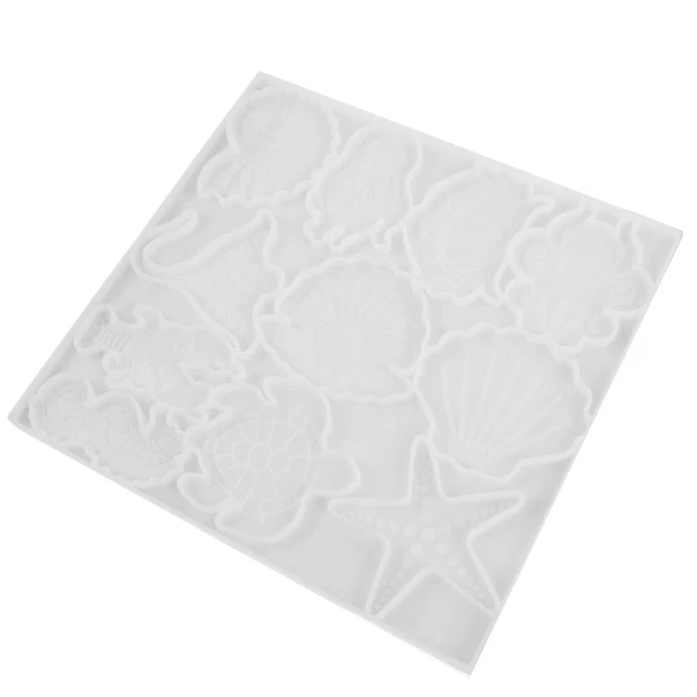 Stampo in silicone per animali marini antiaderente stampo fai da te portachiavi per fare silicone
