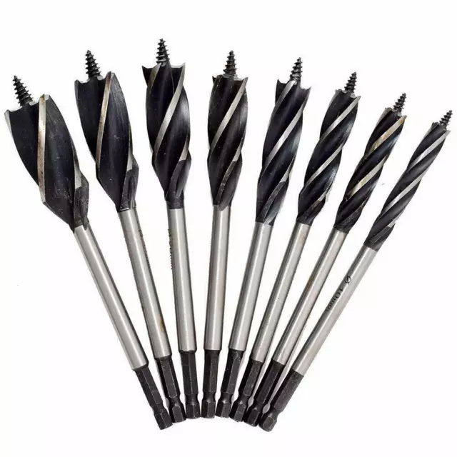 10-35mm Speed Fast Cut Spade Bits Auger Wood Drill Bit Holesaw Joiner Carpenter