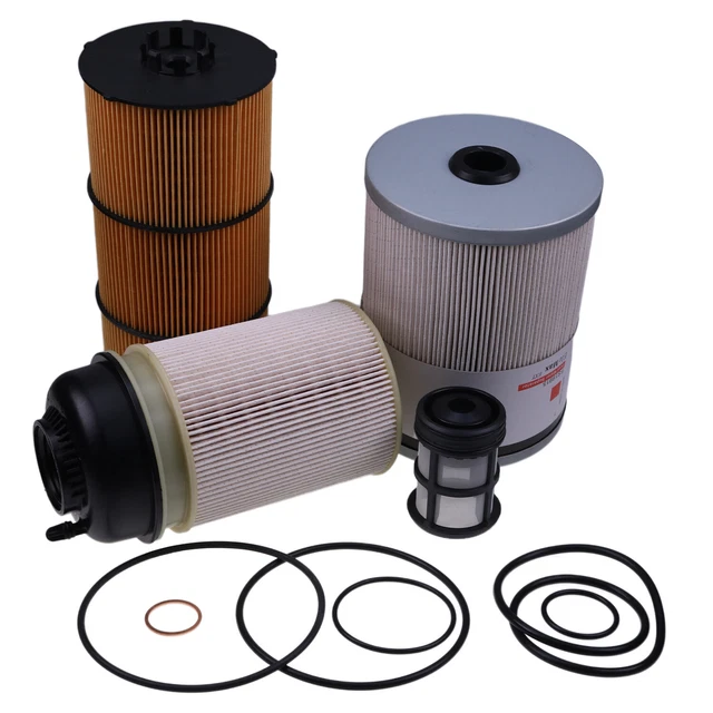 FILTER SERVICE KIT For Detroit DD13 DD15 DD16 Oil, FWS & 2 Fuel Filter