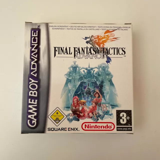Final Fantasy Tactics Advance - Game Boy Advance GBA - Boxed Complete in Box CiB