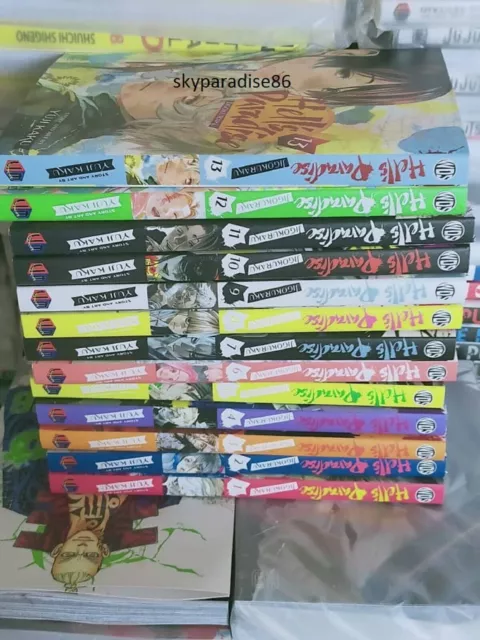 Hell's Paradise Jigokuraku Vol.1-13 comic set Manga comics Japanese version