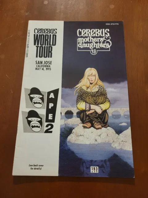 Cerebus Issue 193 Aardvark-Vanaheim Comic Book BAGGED AND BOARDED