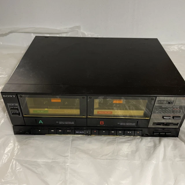 Platine Cassette X4-Tech TP/S-1000 – Double Stéréo – VU-mètres LED – Testée
