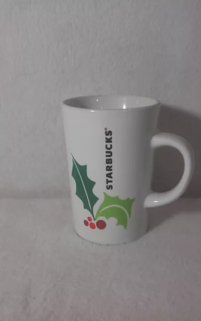 Starbucks Christmas Holiday Holly Coffee Mug Cup - 2011 Starbucks Mug