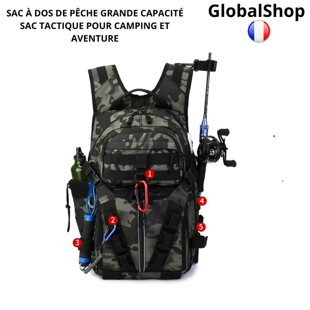 Abu Garcia Rucksack Standard With Backrest - Sacs Généraux Fish & Fish | Nencini Sport