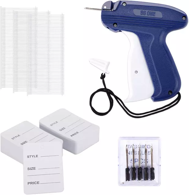 Tagging Gun for Clothing, Retail Price Tag Gun for Clothes Labeler with 6 Needle