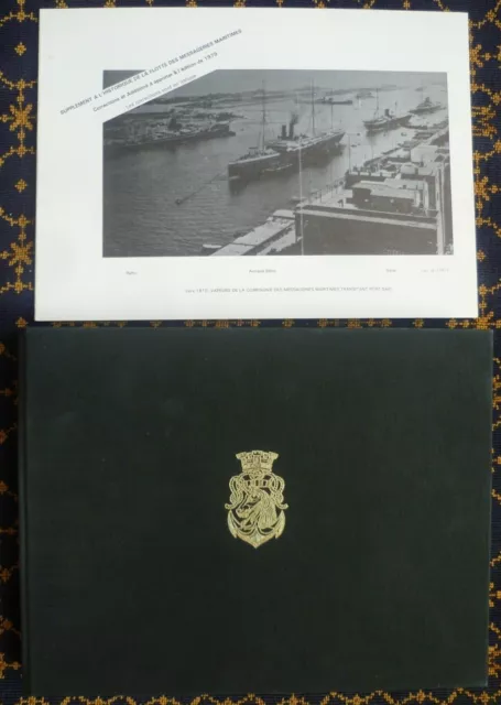 Historique Flotte Des Messageries Maritimes 1979+Addenda 1984~Commandant Lanfant