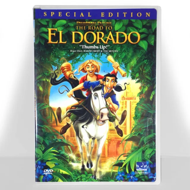 THE ROAD TO El Dorado (DVD, 2000, Widescreen) Like New ! Kevin Kline $7 ...