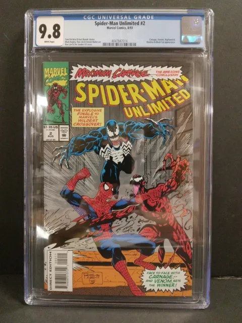 Spider-Man Unlimited #2 1993 CGC 9.8