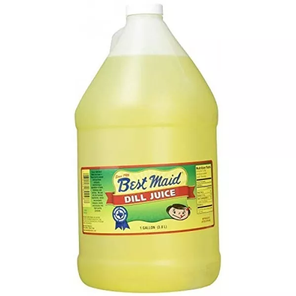 Best Maid Dill Pickle Juice 1 Gal (Pack of 1) 128 FL OZ, 1 Gallon