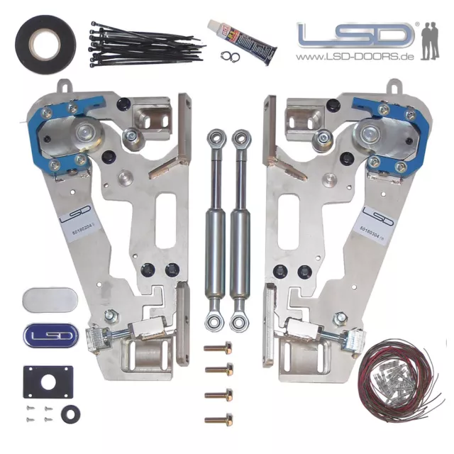 Porte LSD Stile Lambo per Fiat Coupe FA Kit Porte Verticali 50040005.