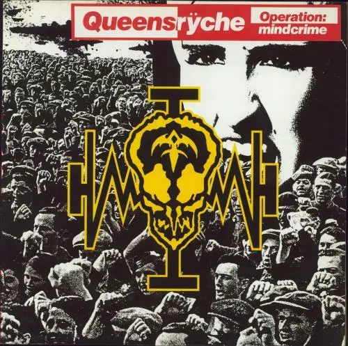 Operation: Mindcrime - EX Queensryche UK vinyl LP album record
