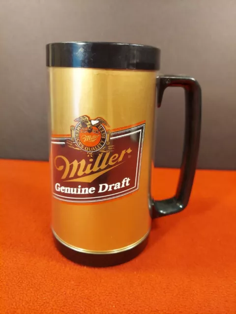 Vintage Miller Genuine Draft Plastic 6.5" Mug Beer