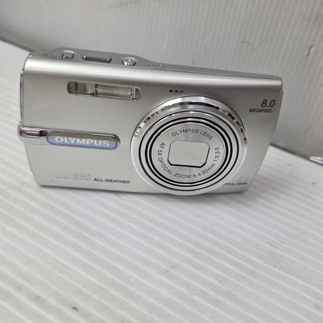 OLYMPUS Μ 830 Compact Digital Camera Tested Working Seller Japan