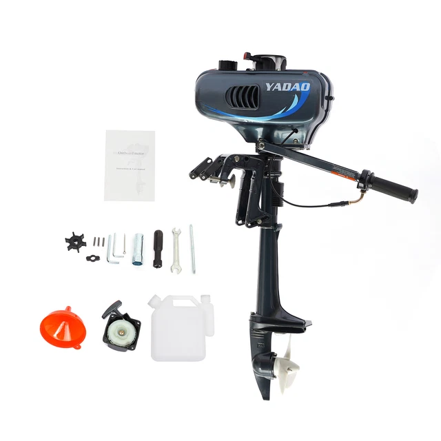 3.5HP 2-Stroke Outboard Motor Dinghy Boat Engine Short shaft CDI Water Cooling