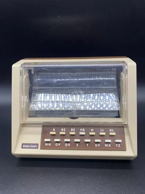 Vintage Telepon Battery Operated One Touch Telephone Business Index File TBX-15