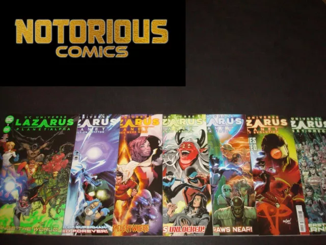 Lazarus Planet Complete Set Alpha Omega + 5 One-Shots Comic Lot DC Collection