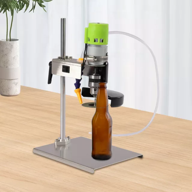 Professional Glassware Cutter Glass Bottle Cutting Machine & 3* Saw Blades 150W