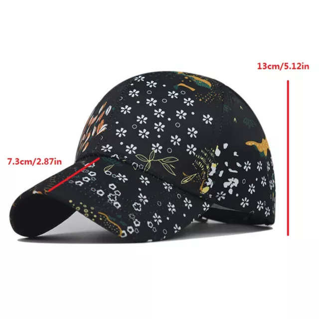 Fashion Mens Womens Colorful Baseball Cap Strapback Adjustable Black Hip Hop Hat 2