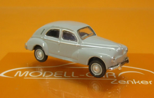 Norev Réédition Peugeot 203 Orange 1960 Miniature 1/43 Collection Boîte D'origine