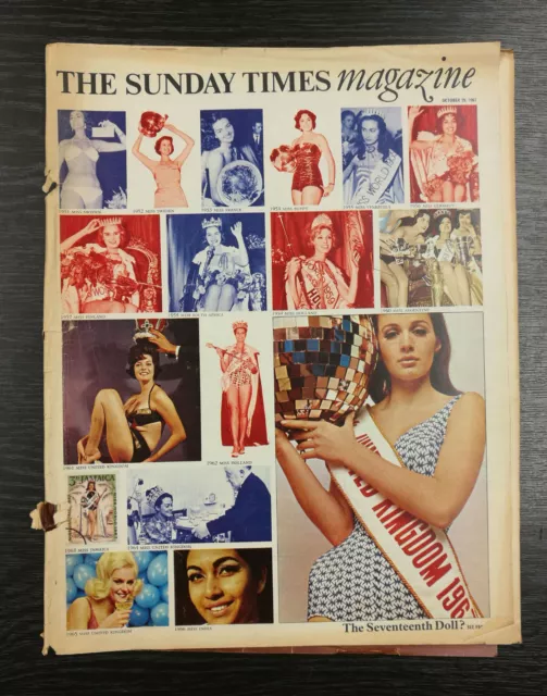 The Sunday Times Magazine: Miss World Edition, 29 October 1967