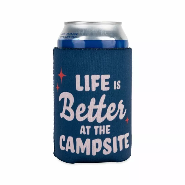 Camco Life is Better at the Campsite Can Holder, Blue