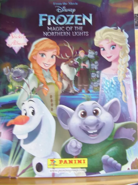 Panini Aufkleber Buch Disney Gefrorene Magie Der Nordlichter Leer Unbenutzt