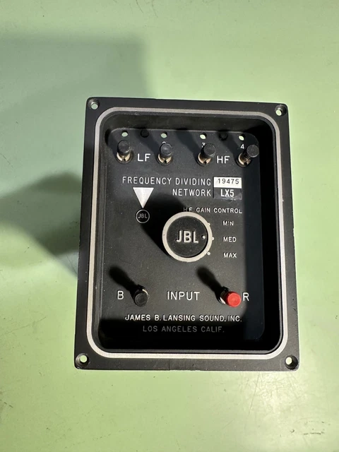 JBL LX-5 FREQUENCY Dividing Network Pair Free Shipping $748.49