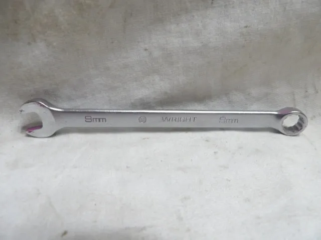 Wright 9mm Combination Wrench 11-09mm - Made in the USA