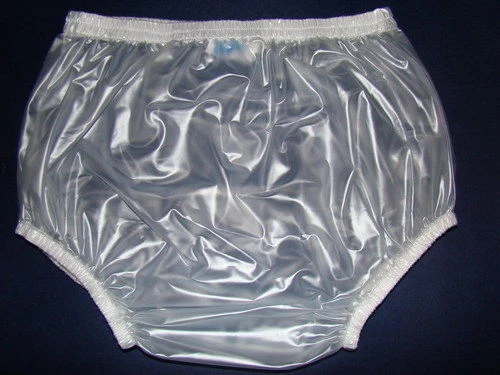 2*PIEZAS ADULTOS NUEVOS PANTALONES DE PLÁSTICO PVC incontinencia #P005-7 M*2