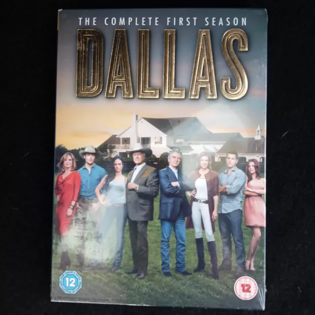 Dallas: The Complete First Season DVD (2012) Josh Henderson cert 12 3 discs new