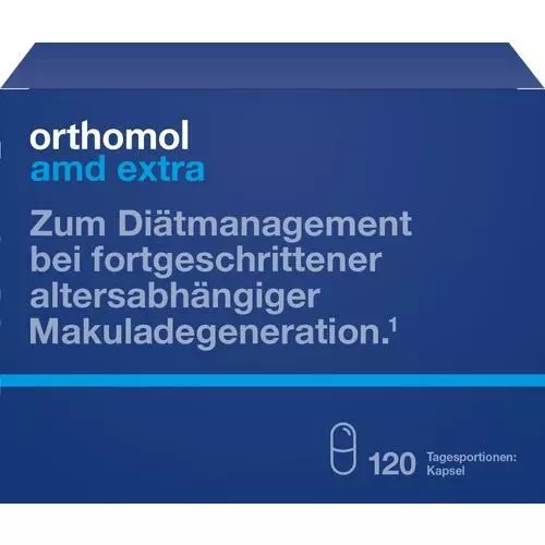 ORTHOMOL AMD extra Kapseln, 120 St PZN 00564197