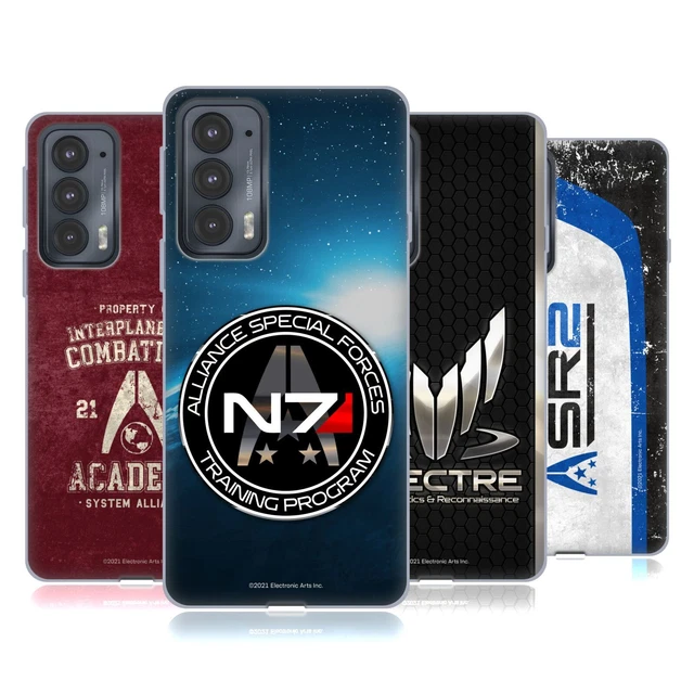 Ea Bioware Mass Effect 3 Badges And Logos Soft Gel Case For Motorola Phones 2