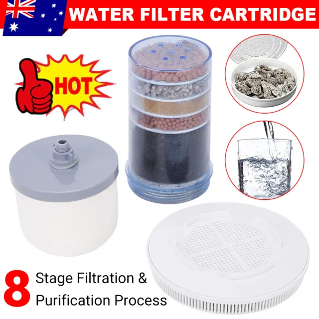 8 Stage Water Filter Cartridge Replacement Mineral Carbon Purifier System Set