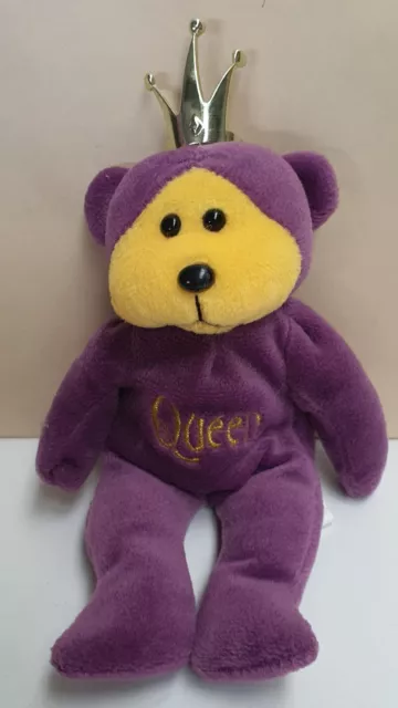 Skansen Beanie Kids Purple Queen The Bear Born 25.8.1999 Virgo Retired 01 BK142