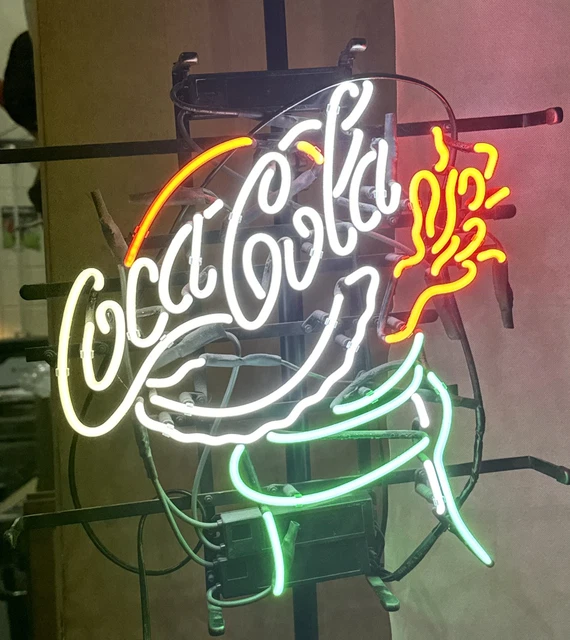 COCA COLA NEON Sign, Approx 14