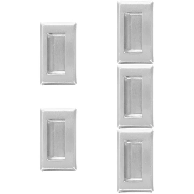 5 x cassetto armadio in acciaio inox maniglie armadio nascoste maniglia porta