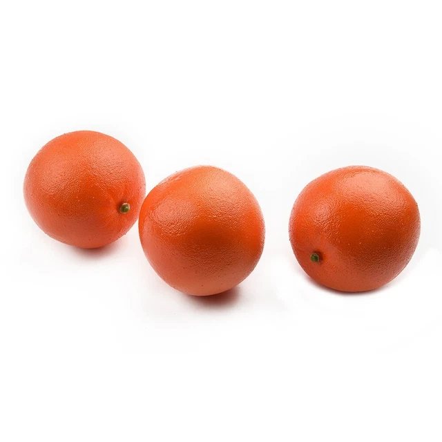 Fiesta Artificial Naranjas Bar Realista Falsos Anuncios Alimentos