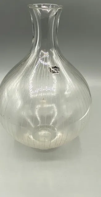 Vintage Harrison McIntosh Limited Edition Glass Vase Art Glass for Mikasa 10"