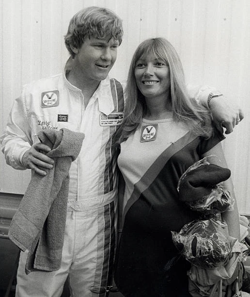 LARRY WILCOX & Hannie Strasser at Toyota Pro/Celebrity Auto Race -- 1981 Photo 2 $9.00 - PicClick AU