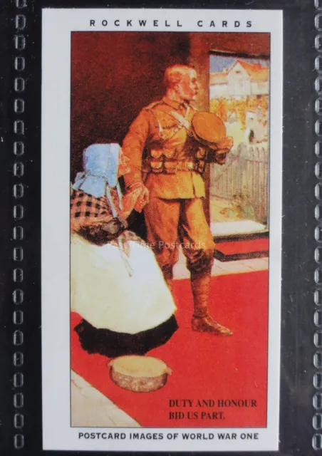 No.2 DUTY AND HONOUR BID US PART Images of World War 1 - Rockwell 1999