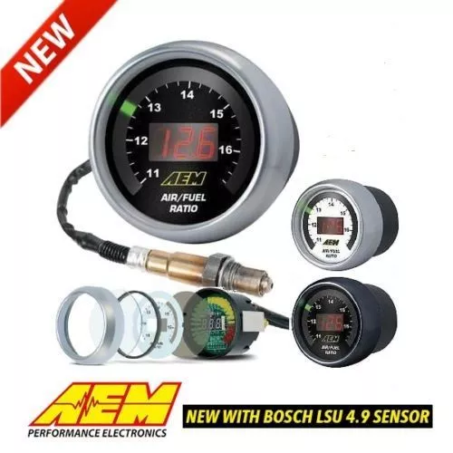 New GENUINE AEM Digital Wideband AFR UEGO Controller w/ 4.9 LSU Sensor 30-4110