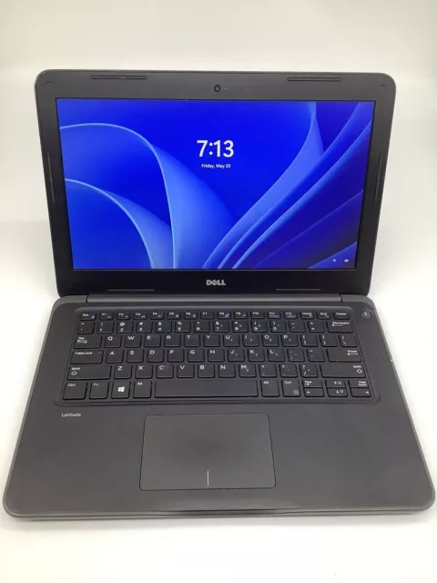 Dell 3380 Laptop, 13.3", 128GB SSD, 2.0GHz i3, 4GB RAM, Touch Screen, Win 10