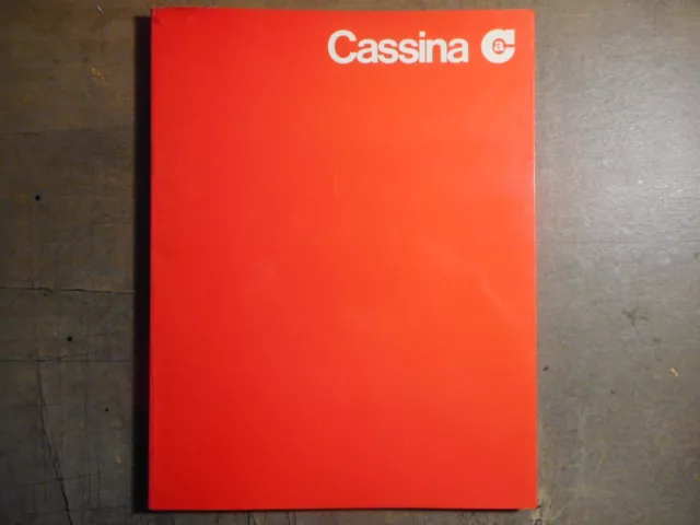 Cassina Catalogue 1979 Design By Gio Ponti Magistretti Scarpa Bellini De Martini